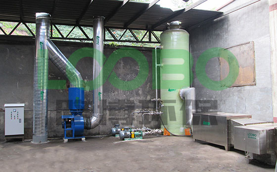 萊州某企業鑄造廢氣治理項目竣工