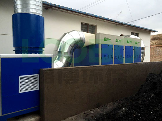 甘肅省莊浪縣職業教育中心焊煙凈化工程竣工