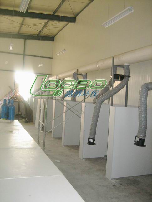 延安職業技術學院焊接煙塵凈化系統招標中我公司中標