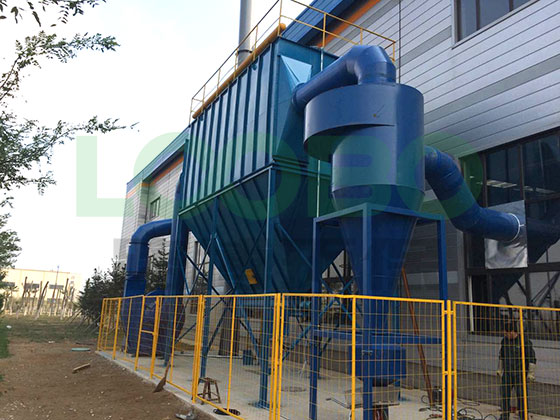 大連匯程鋁業廠房除塵項目已竣工