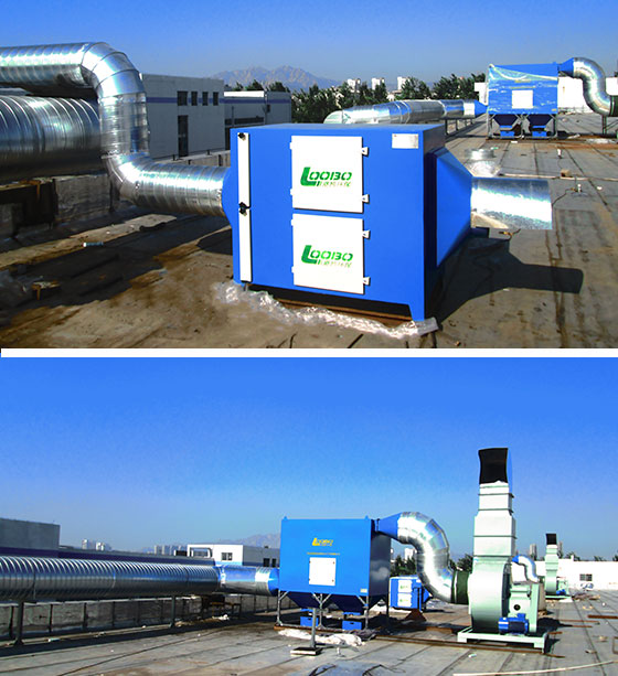 黃島地區煙塵廢氣凈化項目