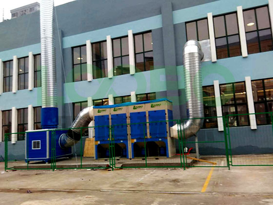 臨沂大學焊煙凈化工程竣工