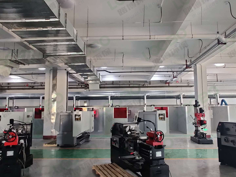 煙臺焊接煙塵凈化系統竣工.jpg 煙臺焊接煙塵凈化系統竣工.jpg