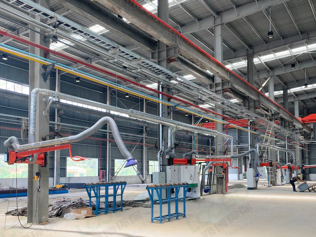 中央煙塵凈化系統在機械行業的應用