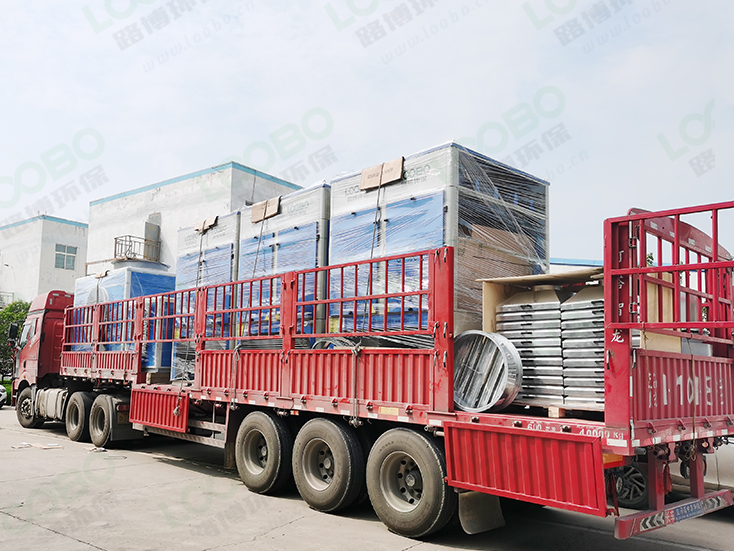 焊接煙塵系統發貨.jpg 焊接煙塵系統發貨.jpg