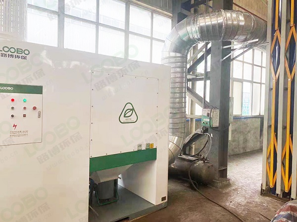 焊接煙塵抽排凈化系統竣工-河南某重工企業