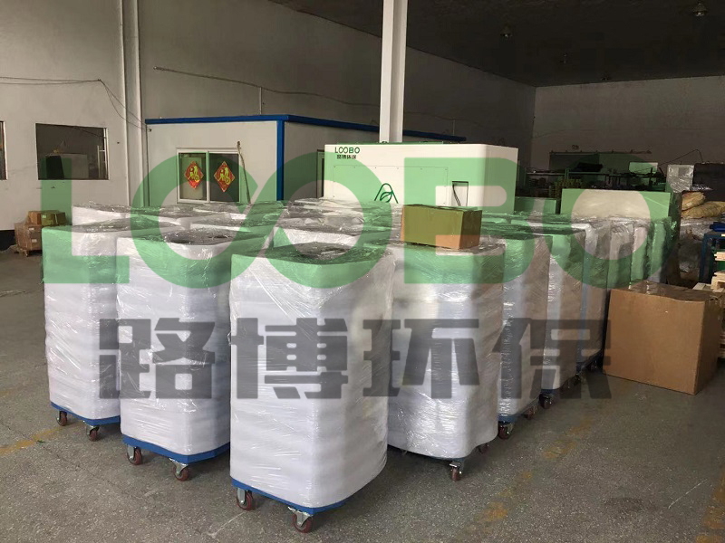 路博環(huán)保一批焊接煙塵凈化器專車發(fā)往客戶現(xiàn)場(chǎng)