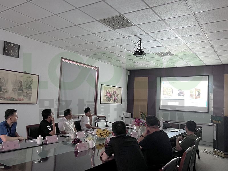 路博環保|梁山縣人大主任及拳鋪鎮政府領導蒞臨公司考察交流